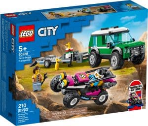 lego 60288 transport med racerbuggy