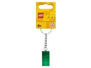 lego 854083 nyckelring med gron 2x4 kloss