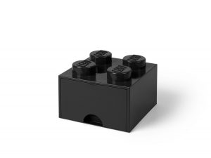 svart lego 5005711 forvaringskloss med 4 pluppar och lada