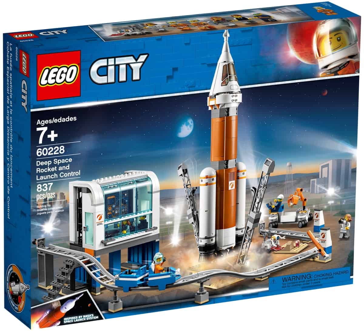 lego 60228 rymdraket och uppskjutningskontroll