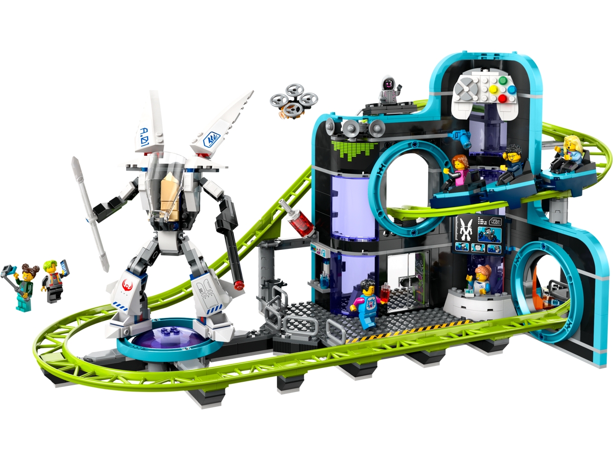 robot world roller coaster park 60421